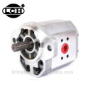 crane pump hydraulic triple aluminum hydraulic shaft gear pump